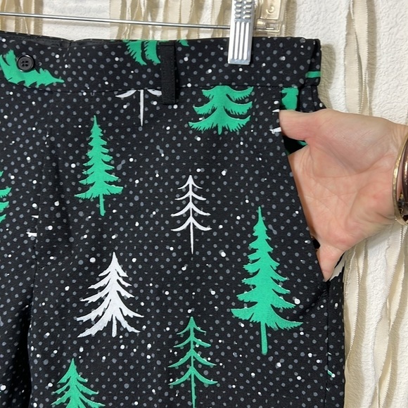 Men’s Tipsy Elves Forest Flex Suit Pants Size 33 - Picture 2 of 13